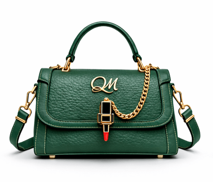 Luxury Brown Textured Leather Shoulder Bag for Women | Designer Chain Crossbody Purse - Quick Moto