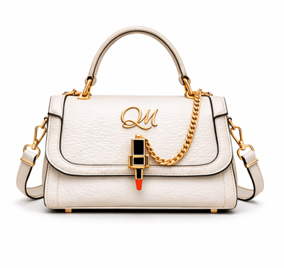 Luxury Brown Textured Leather Shoulder Bag for Women | Designer Chain Crossbody Purse - Quick Moto