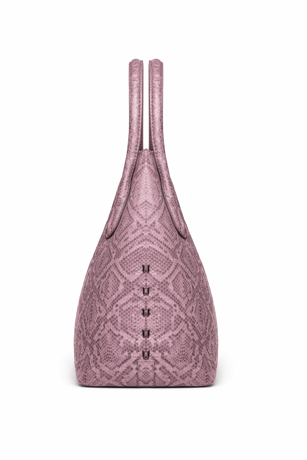 Luxury Python Leathr Tote Bag for Women – Mauve Pink Croc - Style Handbag - Quick Moto