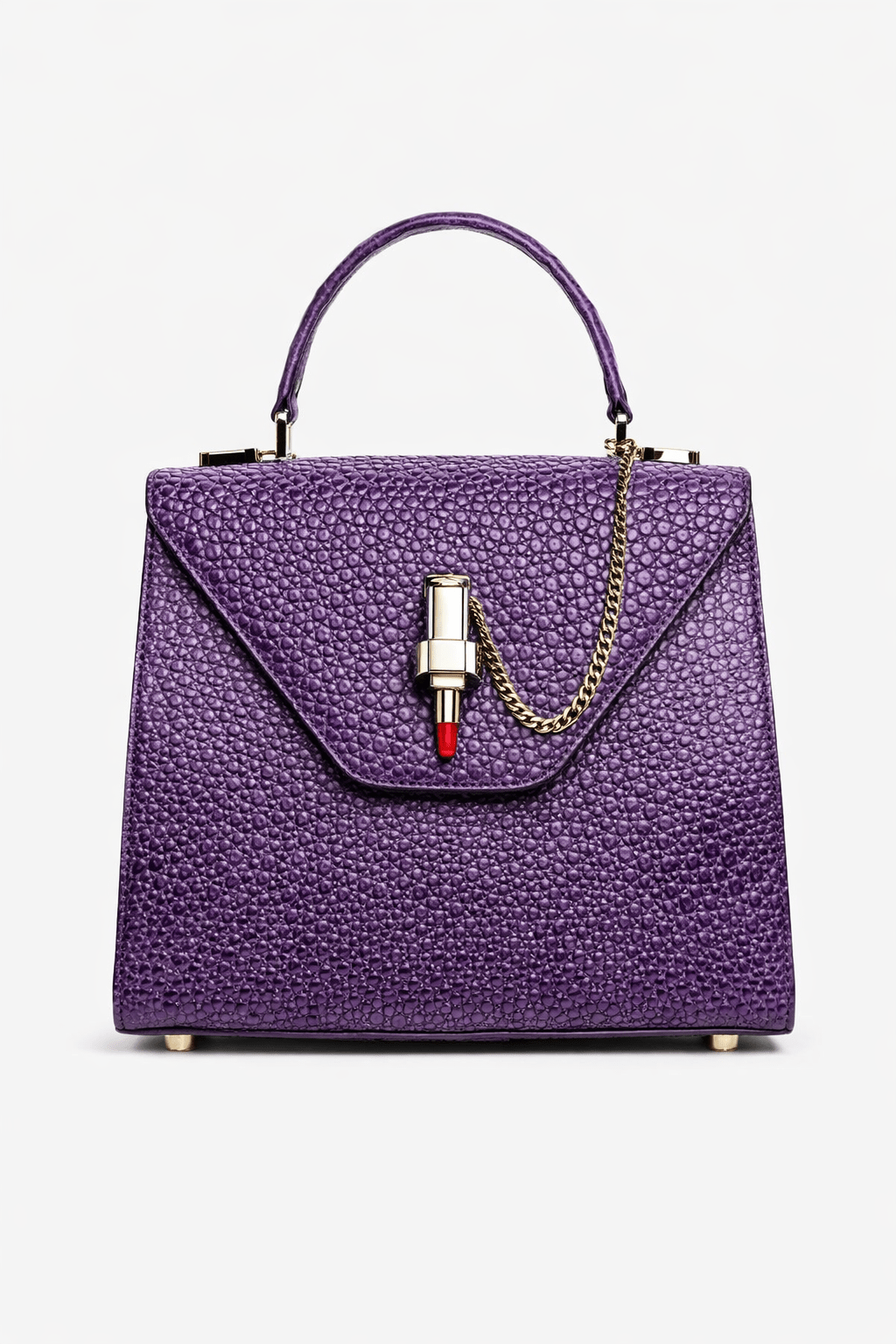 Luxury Textured Handbag for Women – Designer Top Handle Bag - Quick Moto